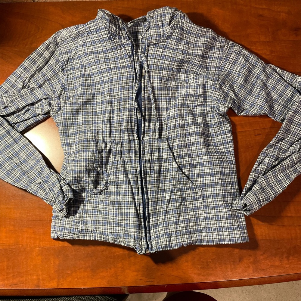 Cropped Plaid Jacket